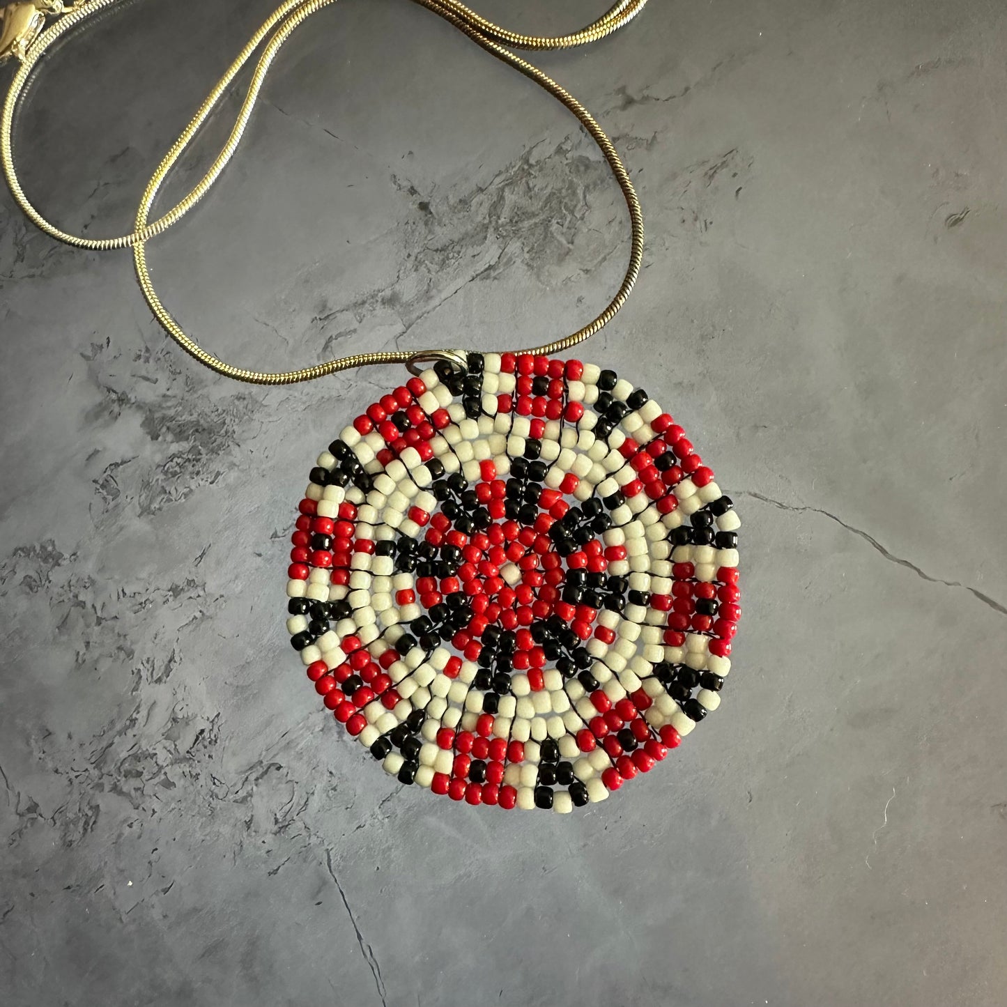 Beaded necklaces