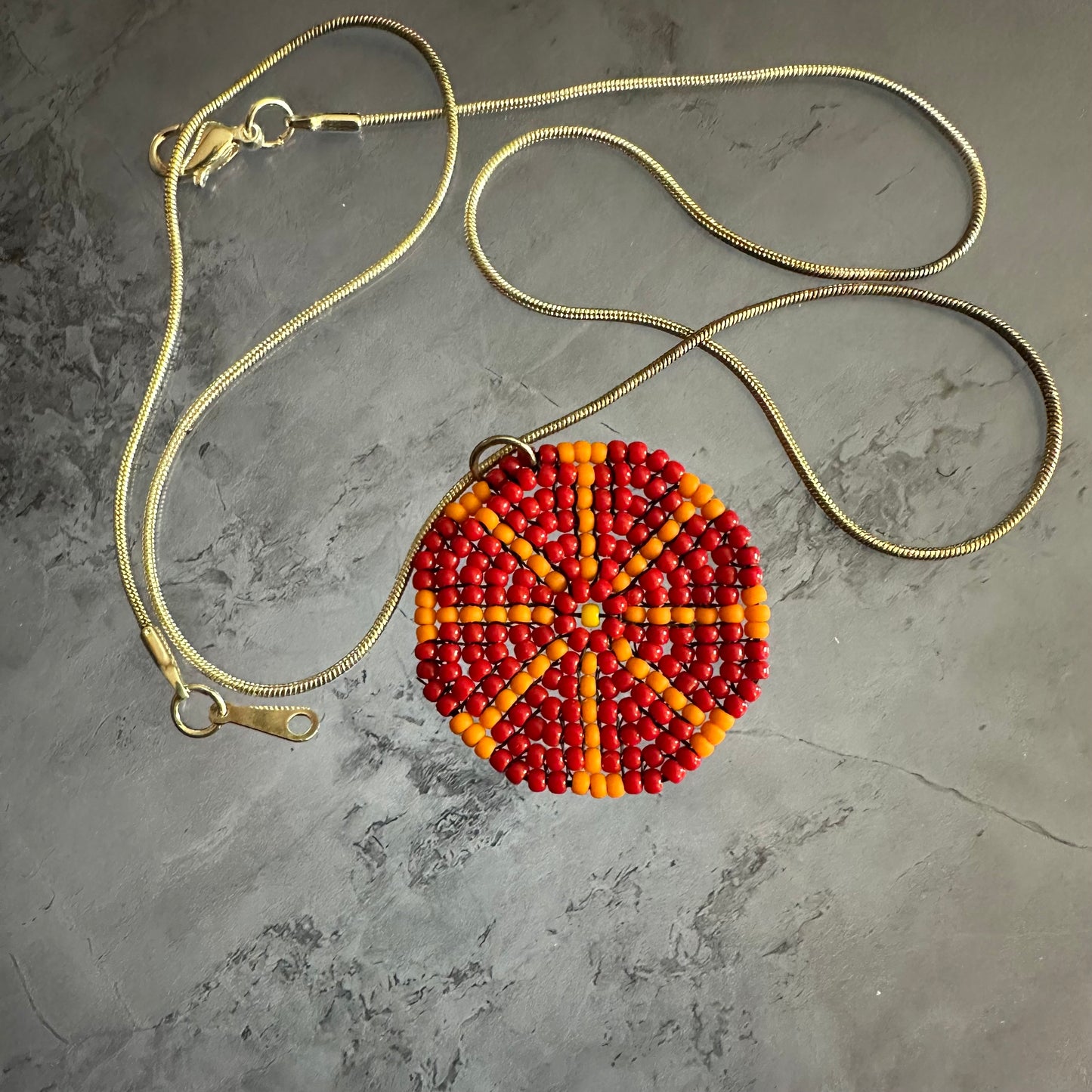 Beaded necklaces